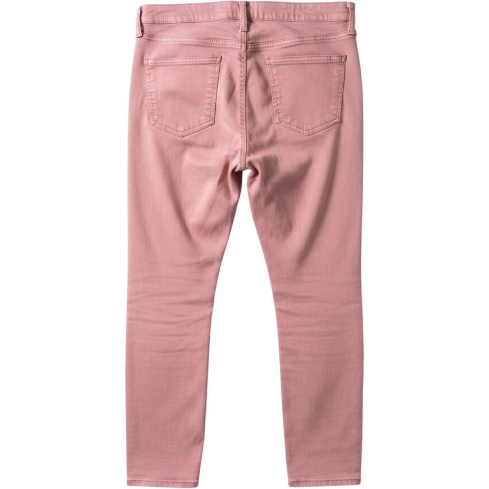 Buffalo David Bitton Havana High Rise Ankle Skinny Jeans Pink 10/30 26 Inseam - Picture 2 of 9
